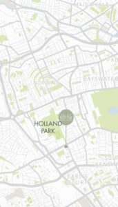 Holland Park Gate Location